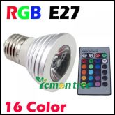 Lâmpada RGB - 16 cores